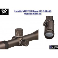 Lunette VORTEX RAZOR HD 5-20x50 FFP - Record du monde TLD