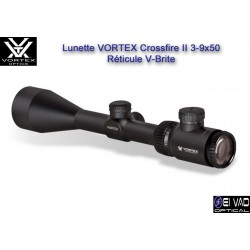 Lunette VORTEX Crossfire II 3-9x50 - Réticule lumineux V-Brite