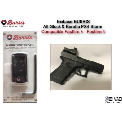 Embase BURRIS pour Glock &...