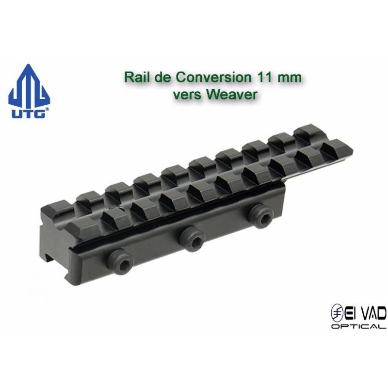 UTG - Rail de conversion 11 mm vers Picatinny