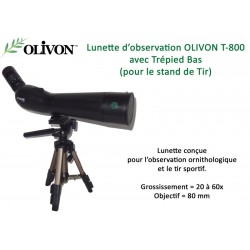Longue Vue OLIVON T-800 pour le tir longue distance