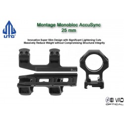 UTG - Montage Monobloc pour lunette de 25 mm