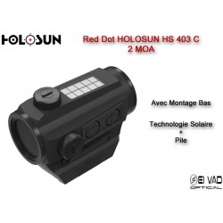 Point Rouge HOLOSUN HS 403 C - Technologie solaire - Version Chasse