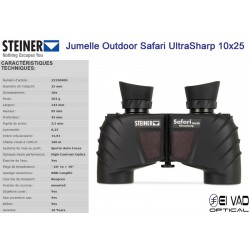 Jumelle STEINER OutDoor Safari UltraSharp 10x25