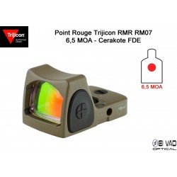 Point Rouge TRIJICON RMR RM07 Type 2 - 6,5 MOA - pour GLOCK