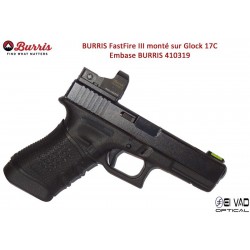 BURRIS -  Point rouge FastFire 3 avec embase Burris pour Glock
