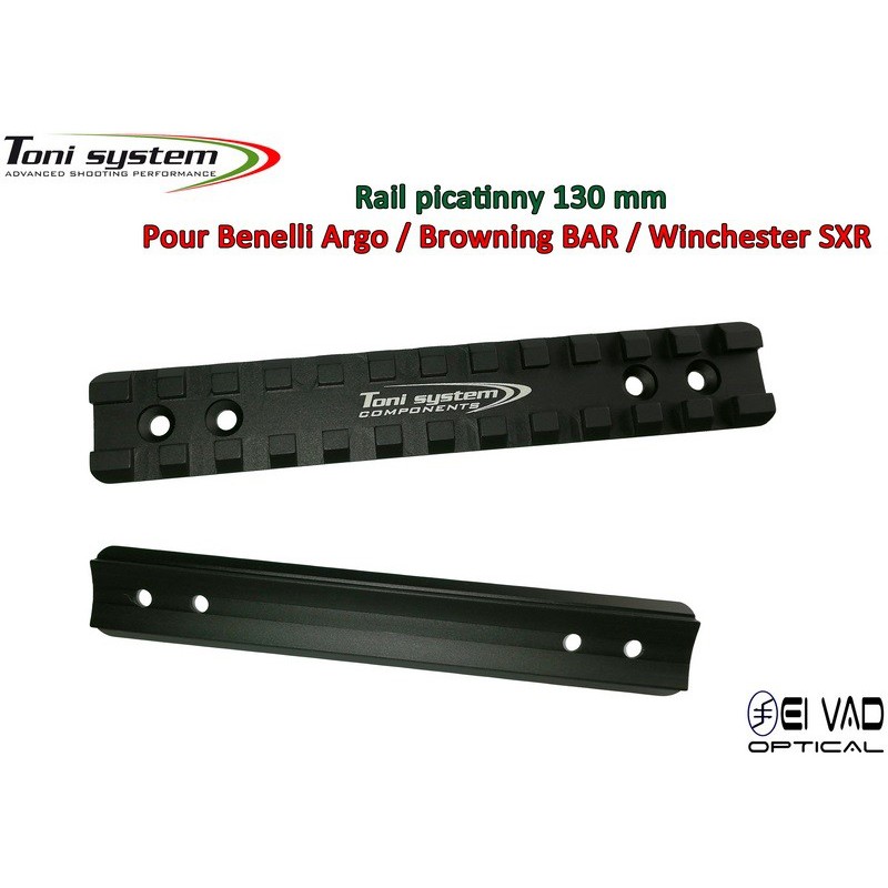 Rail Picatinny Tony System pour Benelli Argo, Browning BAR, Winchester SXR