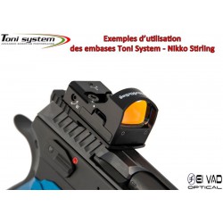 Embase TS pour Glock - Compatible Fastfire 3, Vortex Venom, Sig Romeo 1