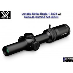 New ! Lunette VORTEX Strike Eagle 1-6x24 - Réticule lumineux