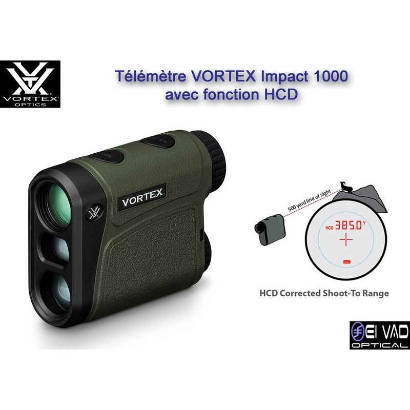 Télémètre VORTEX Impact 1000 avec fonction HCD