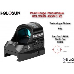 Point Rouge Panoramique HOLOSUN HS507C V2 - Technologie Solaire