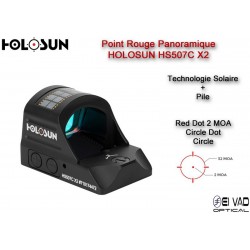 Point Rouge Panoramique HOLOSUN HS 507 C - Glock MOS