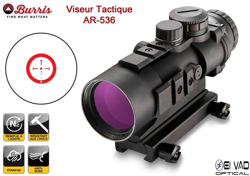 BURRIS AR 536 - Point Rouge Tactique 5x36 (AR-536)