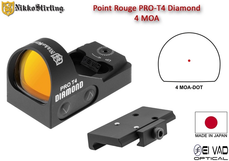 Point Rouge Nikko Stirling PRO T4 Diamond - Made in Japan