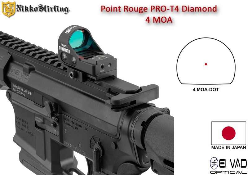 Point Rouge Nikko Stirling PRO T4 Diamond - Made in Japan