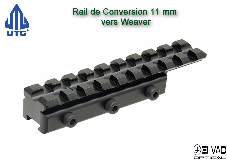UTG - Rail de conversion 11 mm vers Picatinny