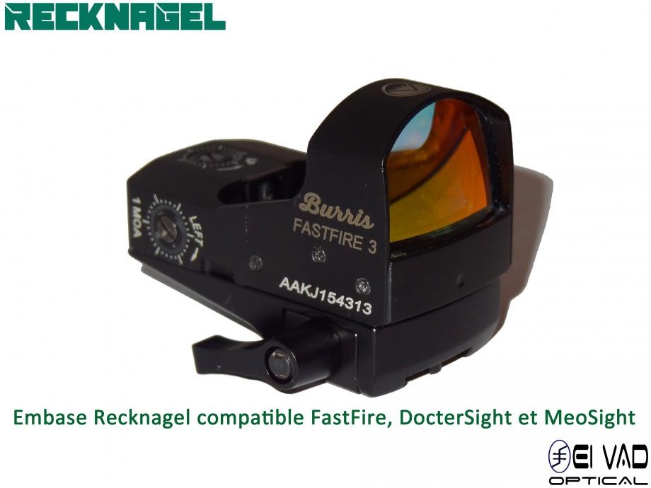 Montage Amovible ERA RECKNAGEL pour Rail Weaver - BURRIS Fastfire, DocterSight et MeoSight