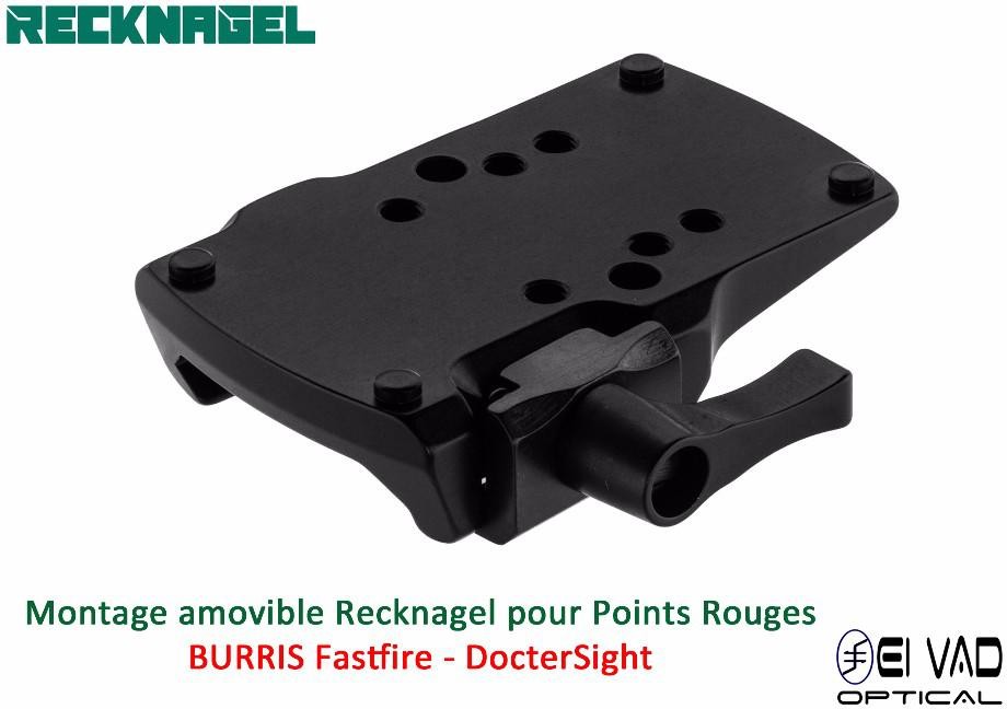 Montage Amovible ERA RECKNAGEL pour Rail Weaver - BURRIS Fastfire, DocterSight et MeoSight