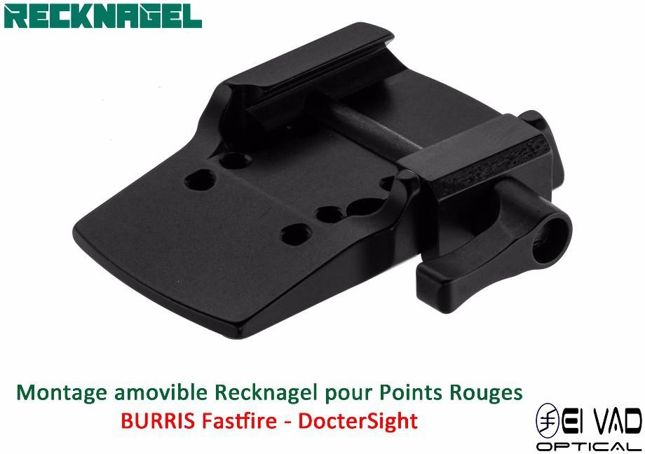 Montage Amovible ERA RECKNAGEL pour Rail Weaver - BURRIS Fastfire, DocterSight et MeoSight