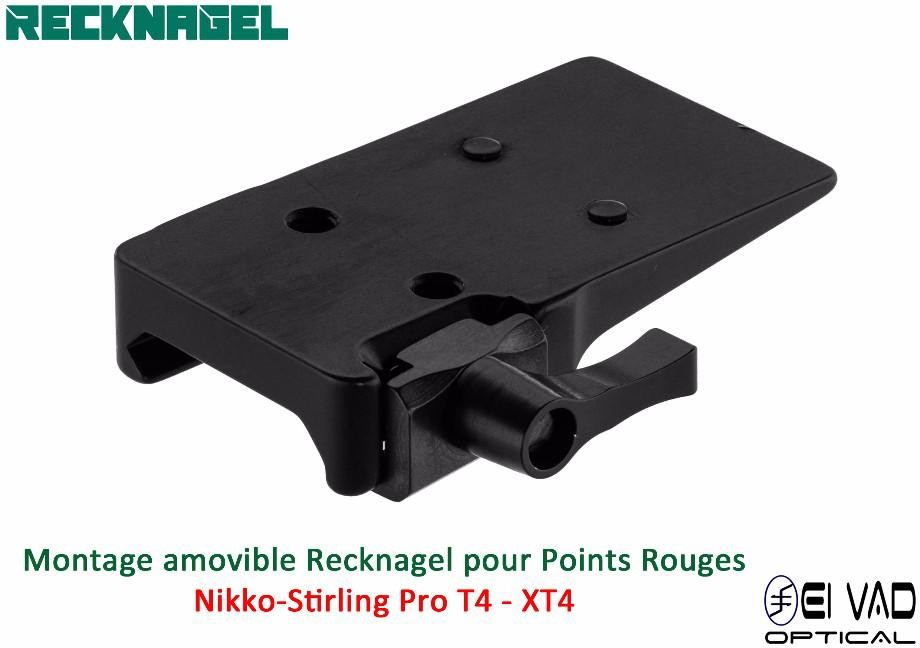 Montage Amovible ERA RECKNAGEL pour Rail Weaver - Nikko-Stirling ProT4 - XT4