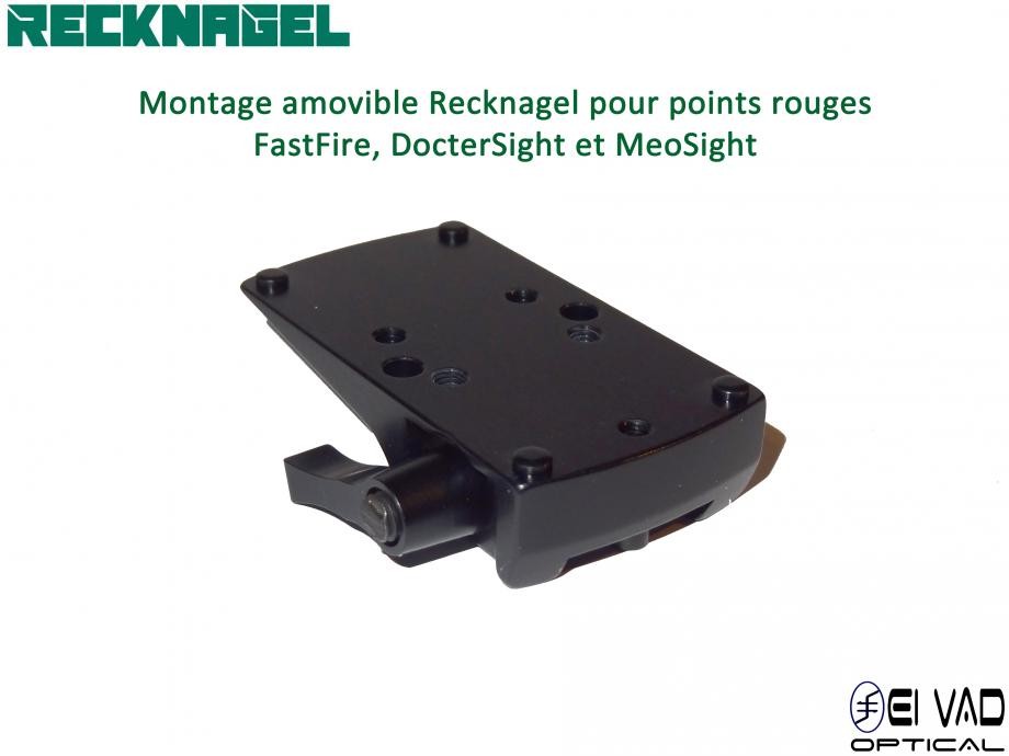 Montage Amovible ERA RECKNAGEL pour rail de 11mm - BURRIS Fastfire, DocterSight et MeoSight