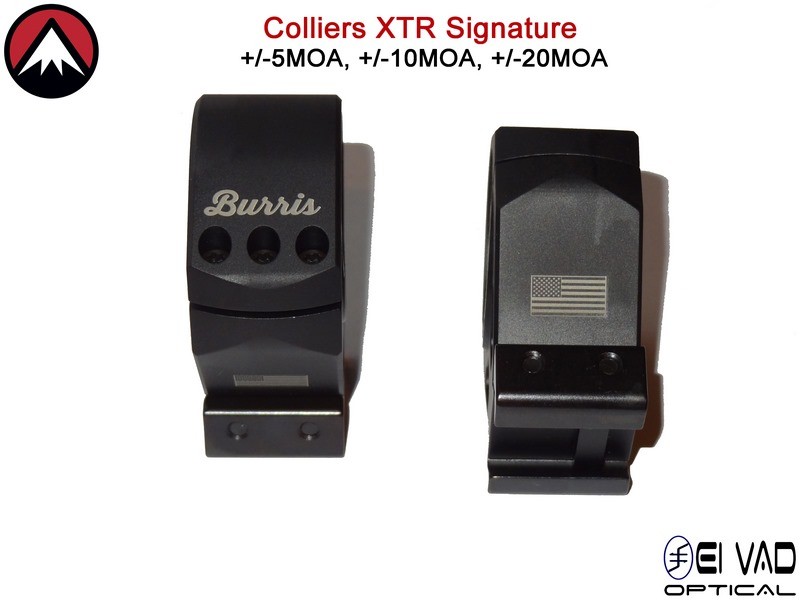 Colliers BURRIS XTR Signature - 34mm (5 MOA - 10 MOA - 20 MOA)