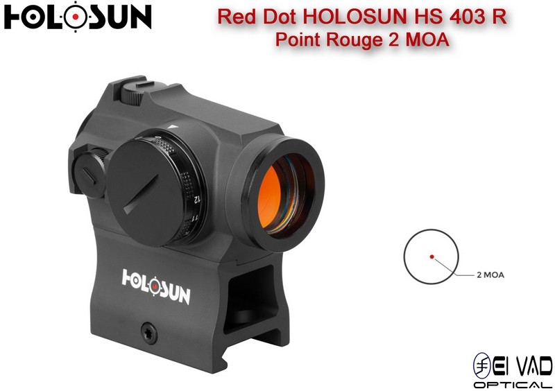 Point Rouge HOLOSUN HS 403 R - 2 MOA