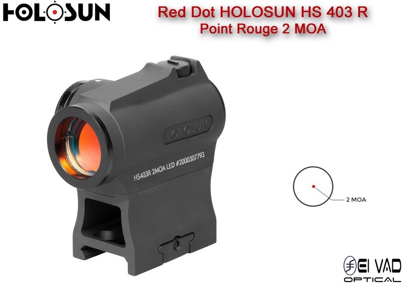 Point Rouge HOLOSUN HS 403 R - 2 MOA