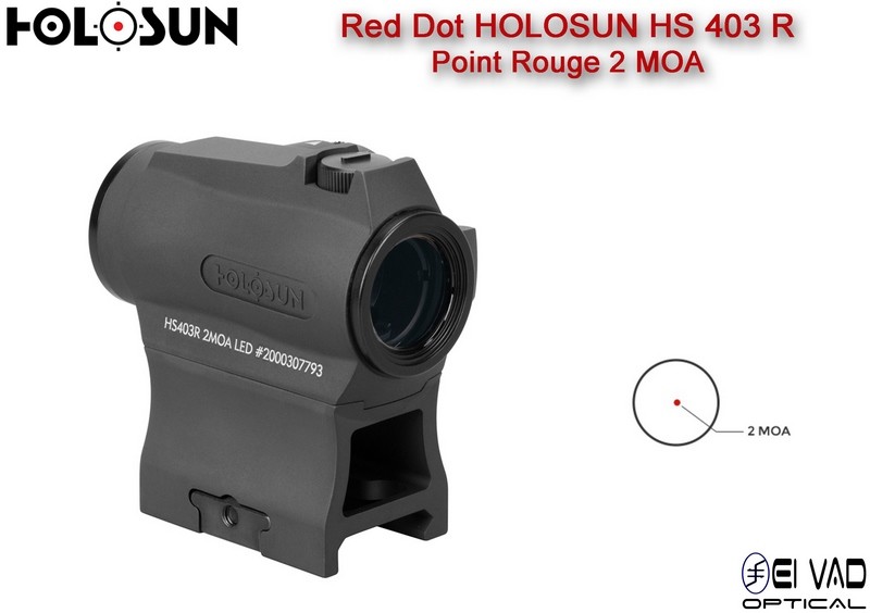 Point Rouge HOLOSUN HS 403 R - 2 MOA