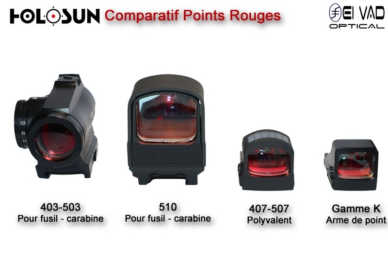 Point Rouge HOLOSUN HS 403 R - 2 MOA