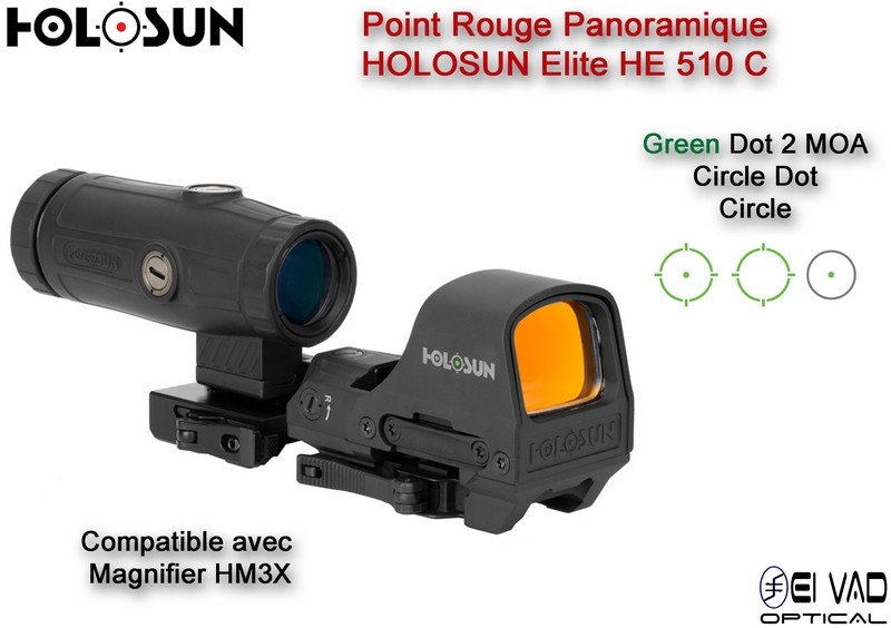 Point Rouge Panoramique HOLOSUN Elite HE 510 C - Technologie solaire
