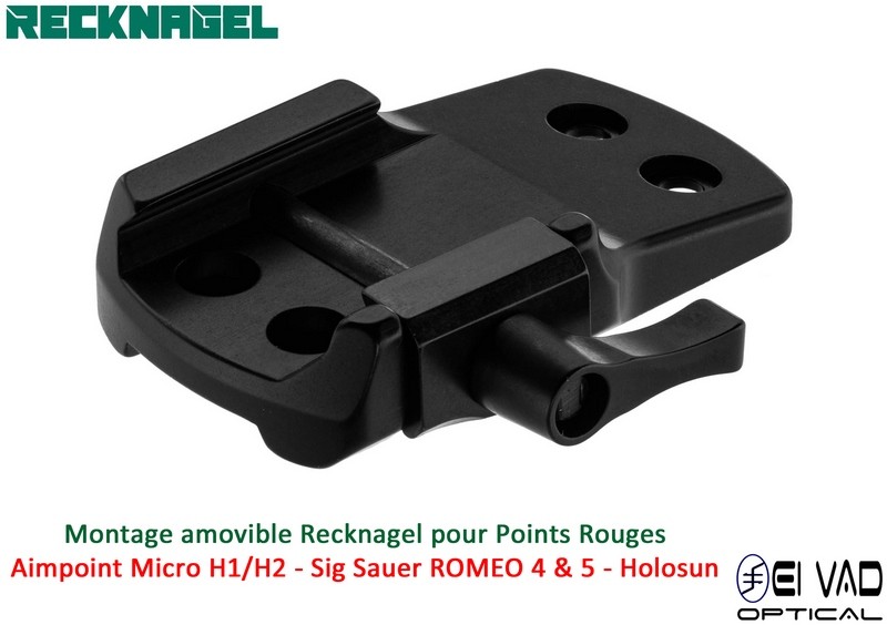 Montage Amovible ERA RECKNAGEL pour Rail Weaver - Aimpoint Micro H1/H2