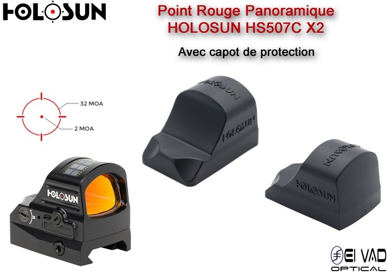 Capot offert !!! Point Rouge Panoramique HOLOSUN HS507C X2 - Technologie Solaire