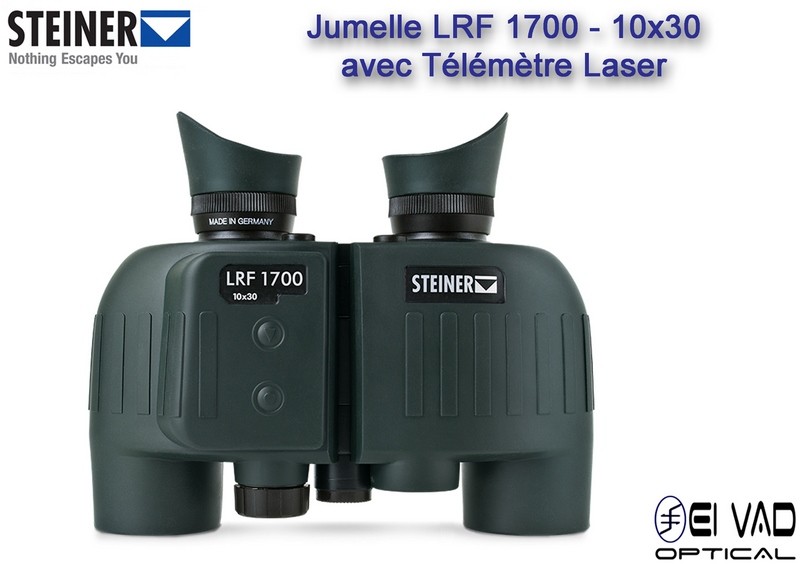 Jumelle STEINER LRF 1700 10x30 - avec Télémètre intégré