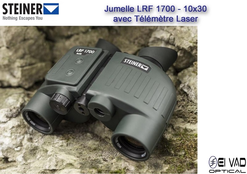 Jumelle STEINER LRF 1700 10x30 - avec Télémètre intégré