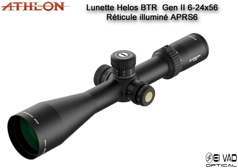 Lunette ATHLON Helos BTR GEN2 6-24x56 - Réticule APRS6