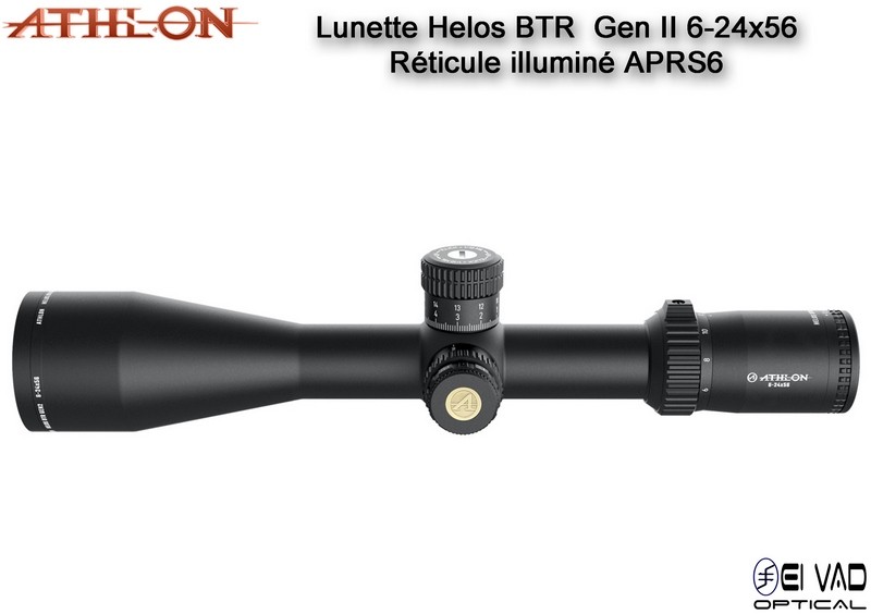 Lunette ATHLON Helos BTR GEN2 6-24x56 - Réticule APRS6