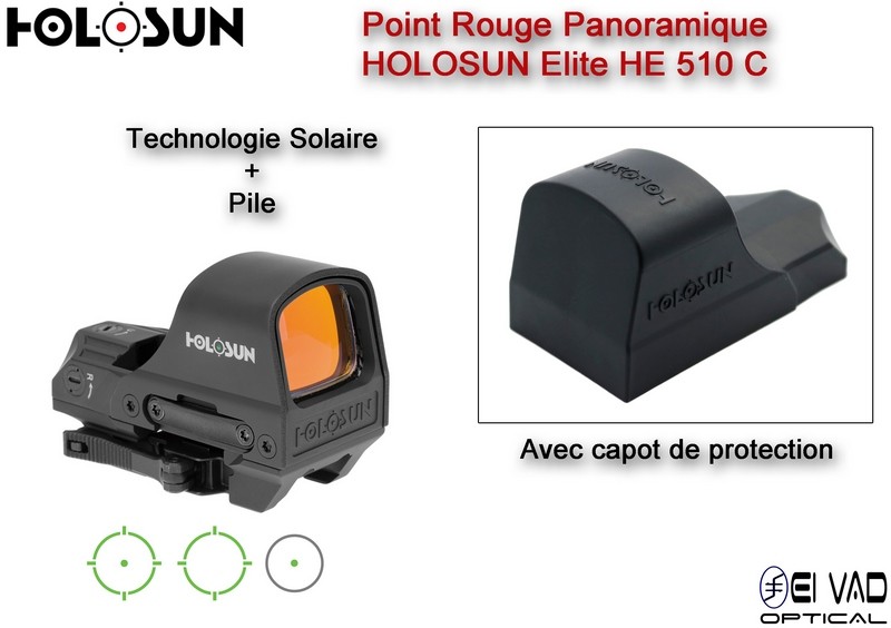 Point Rouge Panoramique HOLOSUN Elite HE510C - avec Capot