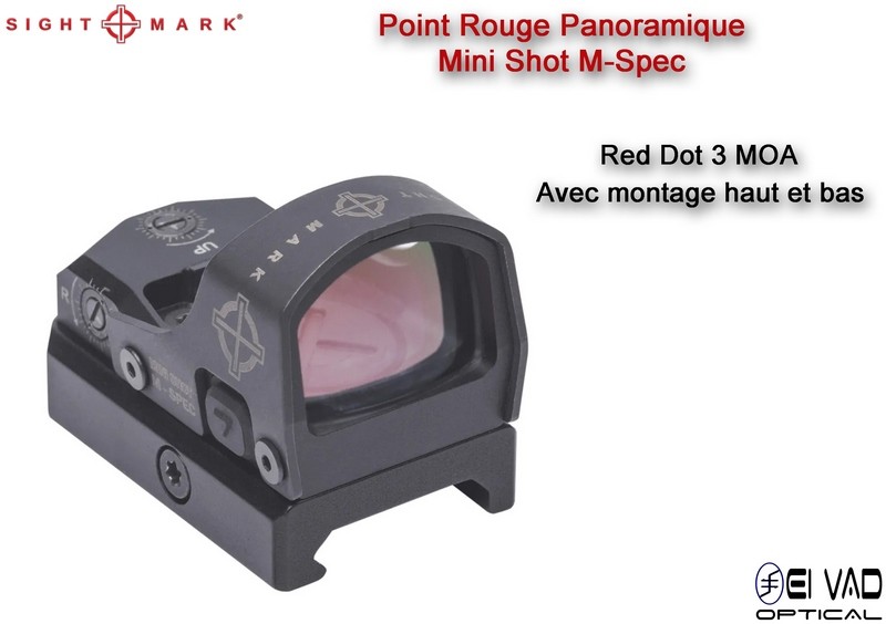 Point Rouge Sightmark Mini Shot M-Spec FMS - 3 MOA