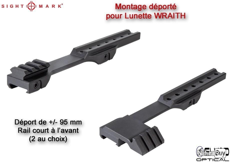 Montage déporté pour lunette Sightmark WRAITH – Version 2