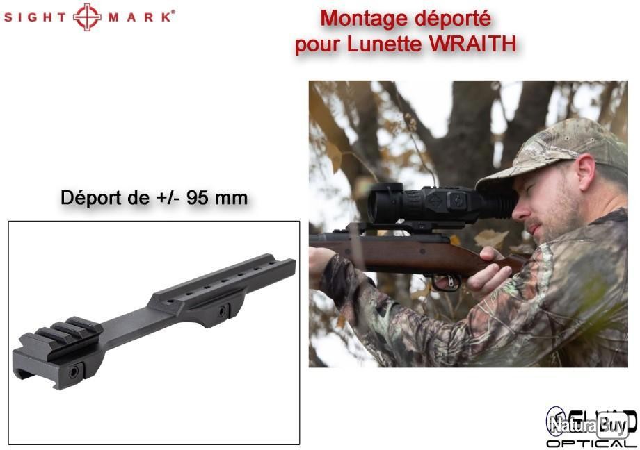 Montage déporté pour lunette Sightmark WRAITH – Version 2