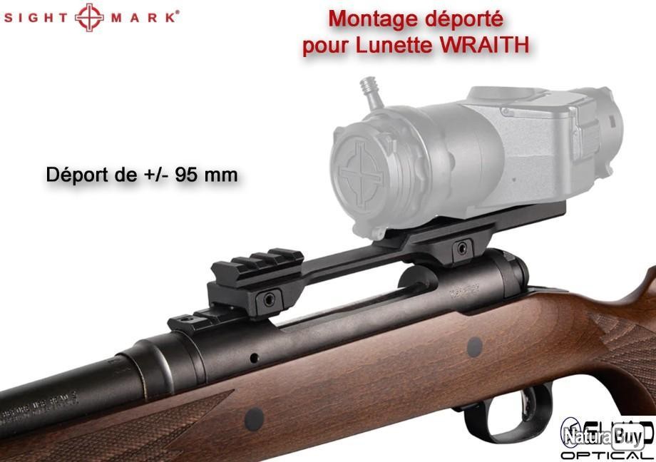 Montage déporté pour lunette Sightmark WRAITH – Version 2
