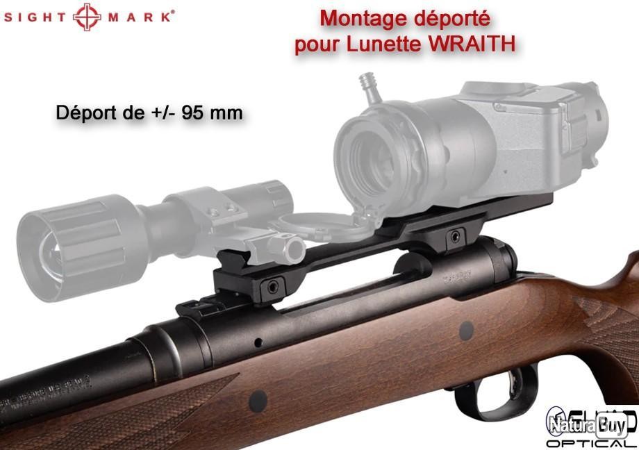 Montage déporté pour lunette Sightmark WRAITH – Version 2