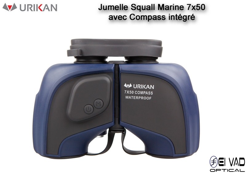Jumelle URIKAN Marine Squall 7x50 avec compas intégré