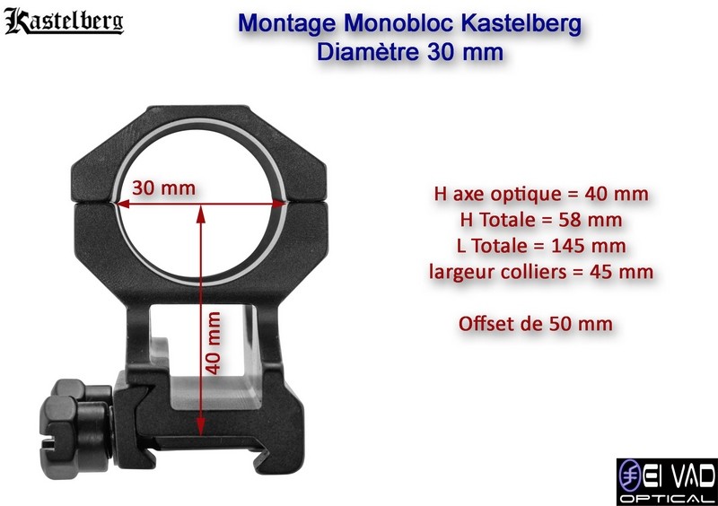 Montage Monobloc Kastelberg - 30 mm