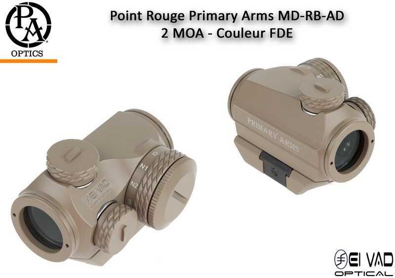 Point Rouge Primary Arms - 2 MOA - Advanced MD-RB-AD