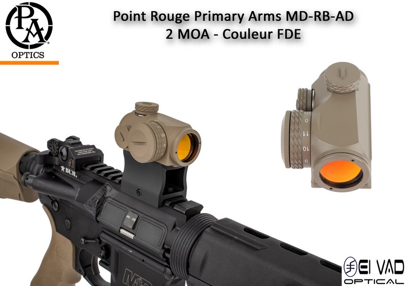 Point Rouge Primary Arms - 2 MOA - Advanced MD-RB-AD