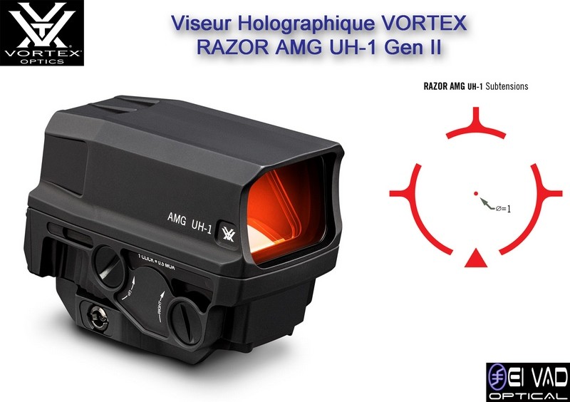 Point Rouge Holographique VORTEX RAZOR AMG UH-1 Gen II