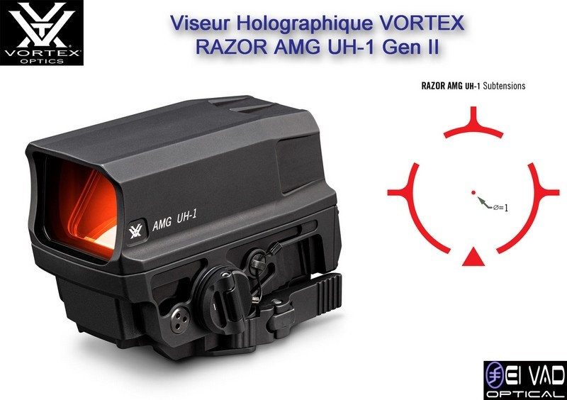 Point Rouge Holographique VORTEX RAZOR AMG UH-1 Gen II