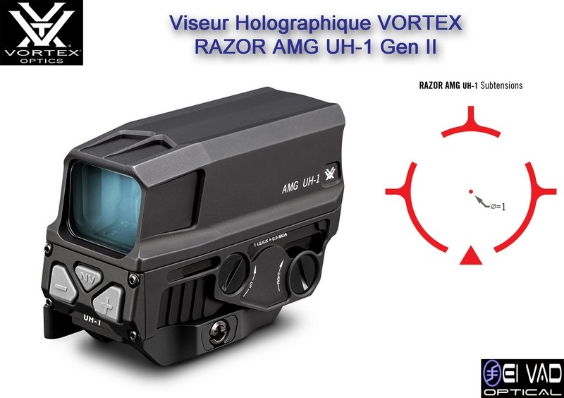 Point Rouge Holographique VORTEX RAZOR AMG UH-1 Gen II